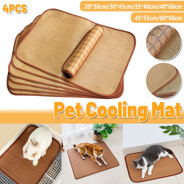 Pet Mat Kennel Cushion Dog Cat Bed Sleeping Pad Soft Washable for Crate Floor - 40x60cm