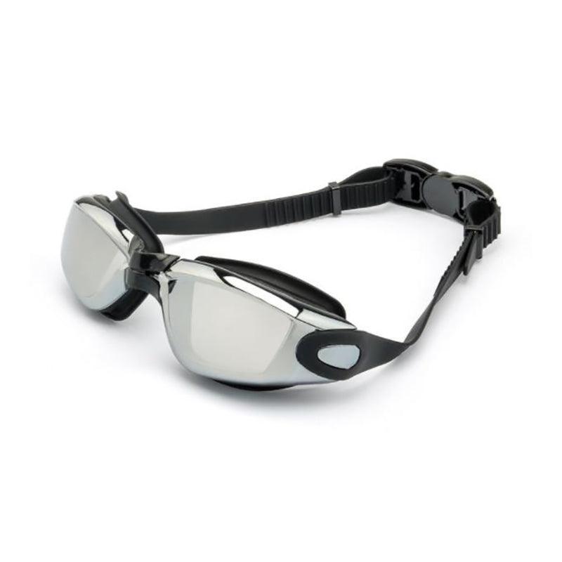 Unisex Swimming Goggles Waterproof Anti Fog Adjustable Swim Glasses for Men Women - Purple