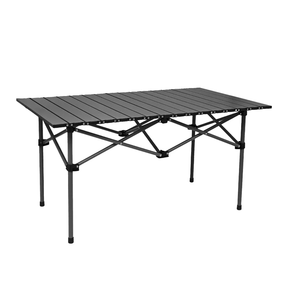 Folding Outdoor Camping Table Portable Aluminium Top Picnic Beach Garden