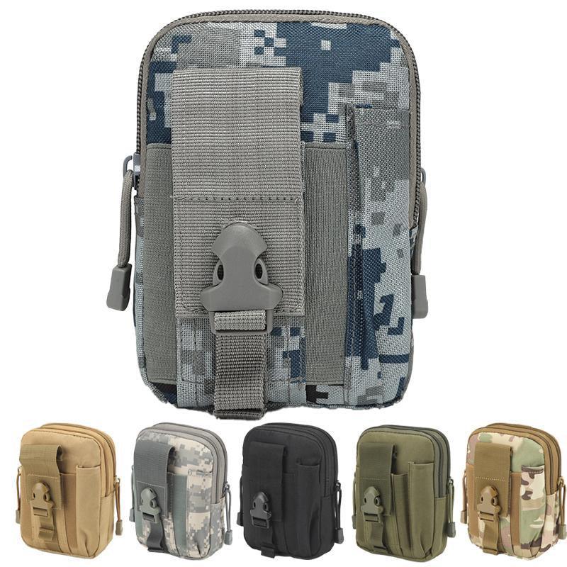 Tactical Waist Bag Utility Military Wallet Pack Belt Molle Multi Purpose Pouch - Air Force