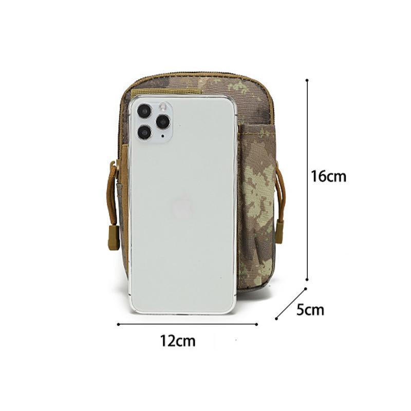 Tactical Waist Bag Utility Military Wallet Pack Belt Molle Multi Purpose Pouch - Air Force