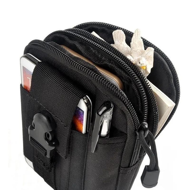 Tactical Waist Bag Utility Military Wallet Pack Belt Molle Multi Purpose Pouch - Air Force