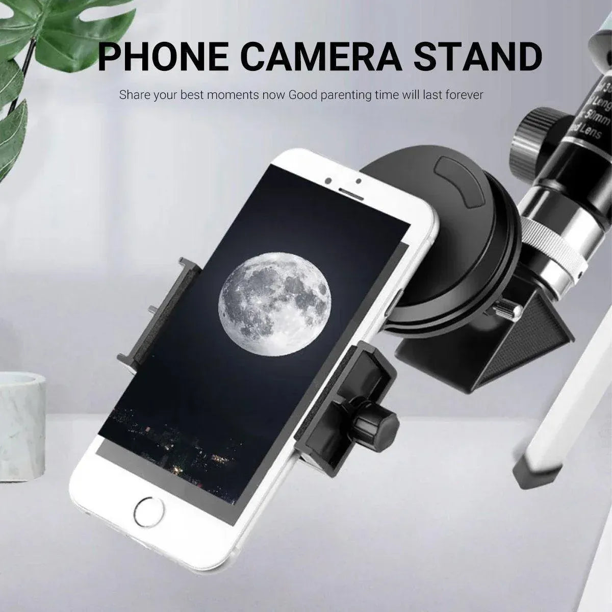 HD Astronomical Telescope with Desktop Tripod and Up to 150X Combo Magnification