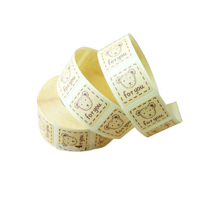 UP TO 80PCS Stickers Labels Thank You Stickers Gift Wrapping Craft Scrapbook DIY - 12*5PCS Style 7