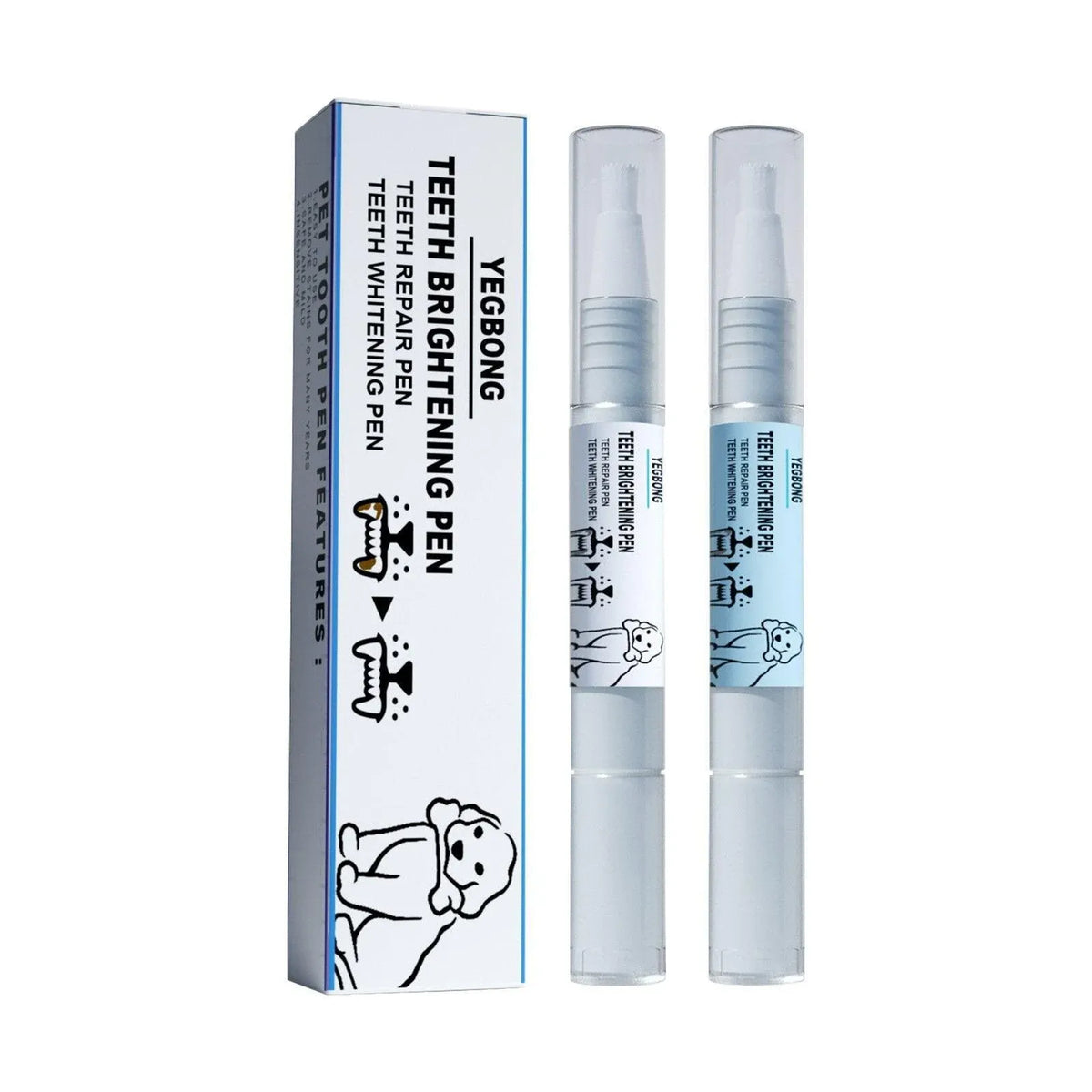 Pet Dental Cleaning Pencil for Dogs Cats Remove Calculus Oral Care Tool Pen