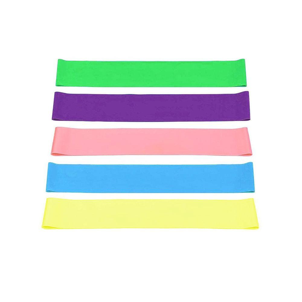1.5m Elastic Yoga Stretch Resistance Bands Exercise Fitness Band Theraband - Blue