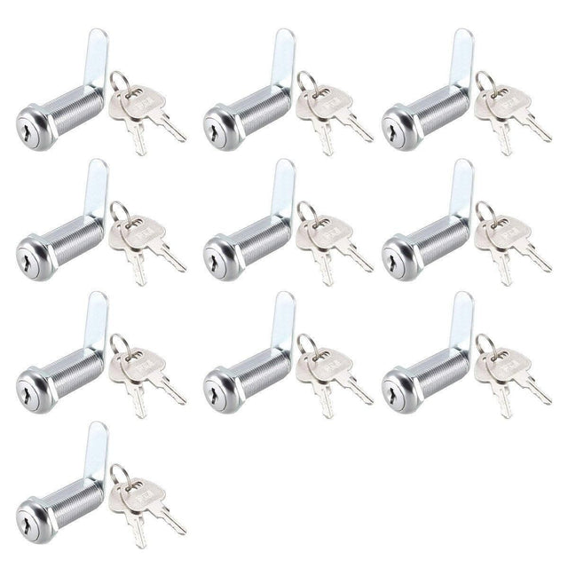 1/5/10pcs File Cabinet Drawer Milk Box Swivel Lock Round Security 16mm 10PCS