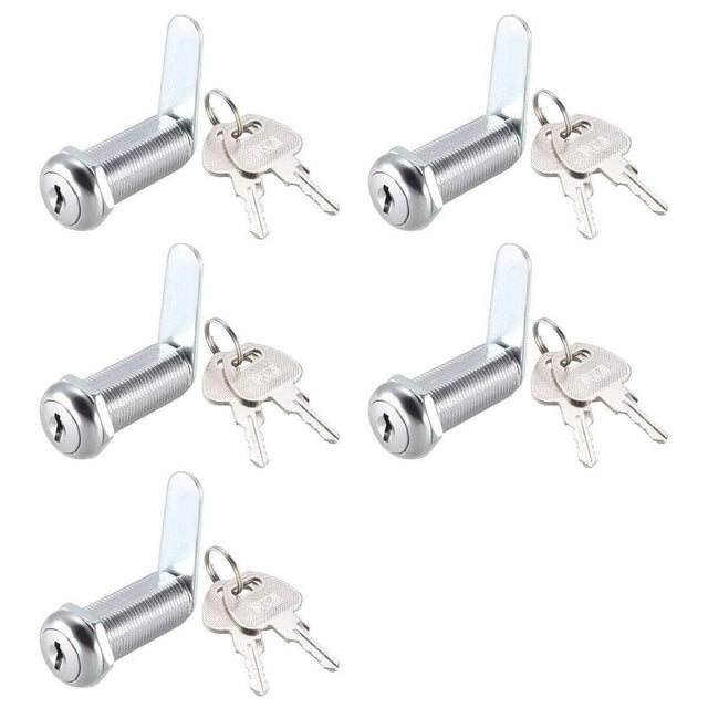 1/5/10pcs File Cabinet Drawer Milk Box Swivel Lock Round Security 20mm 5PCS