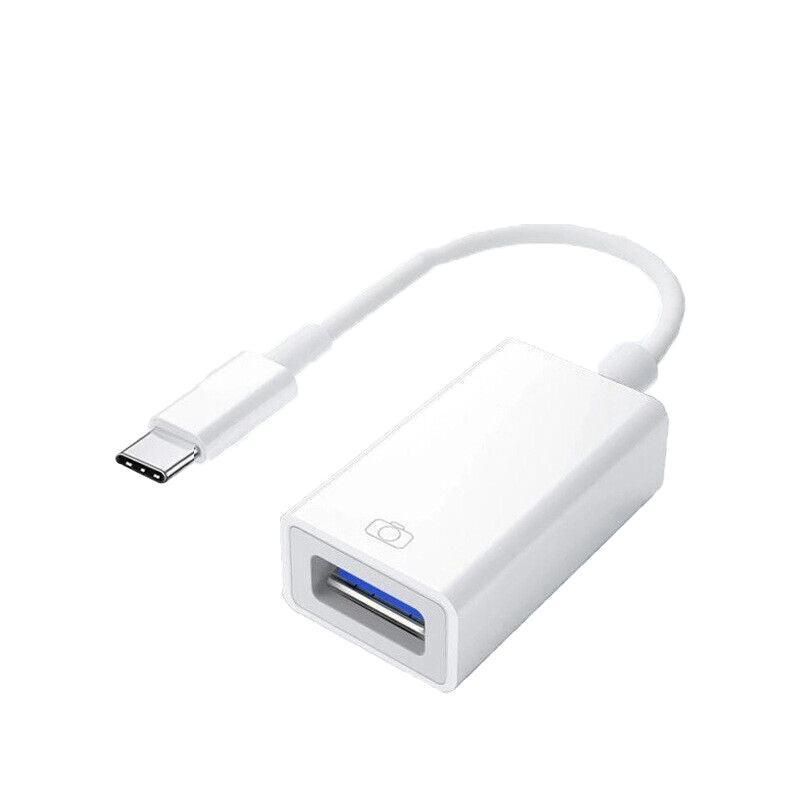For Iphone Or Type C To Usb Otg Data Cable Adapter Male 3.0 A Female Converter - Type-C