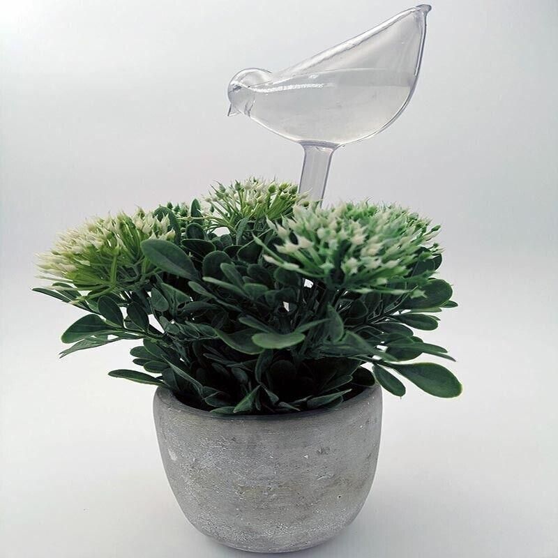 Automatic Self Plant Watering Glass Bulbs Water Feeder Indoor Irrigation Outdoor - Snail
