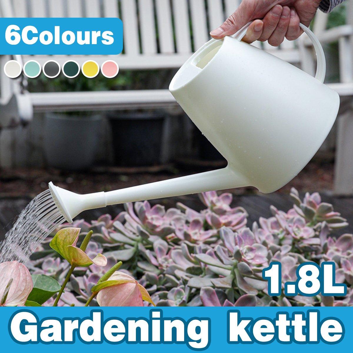 Long Spout Watering Can Garden Sprinkler Gardening Tools for Plants Flowers - Pink