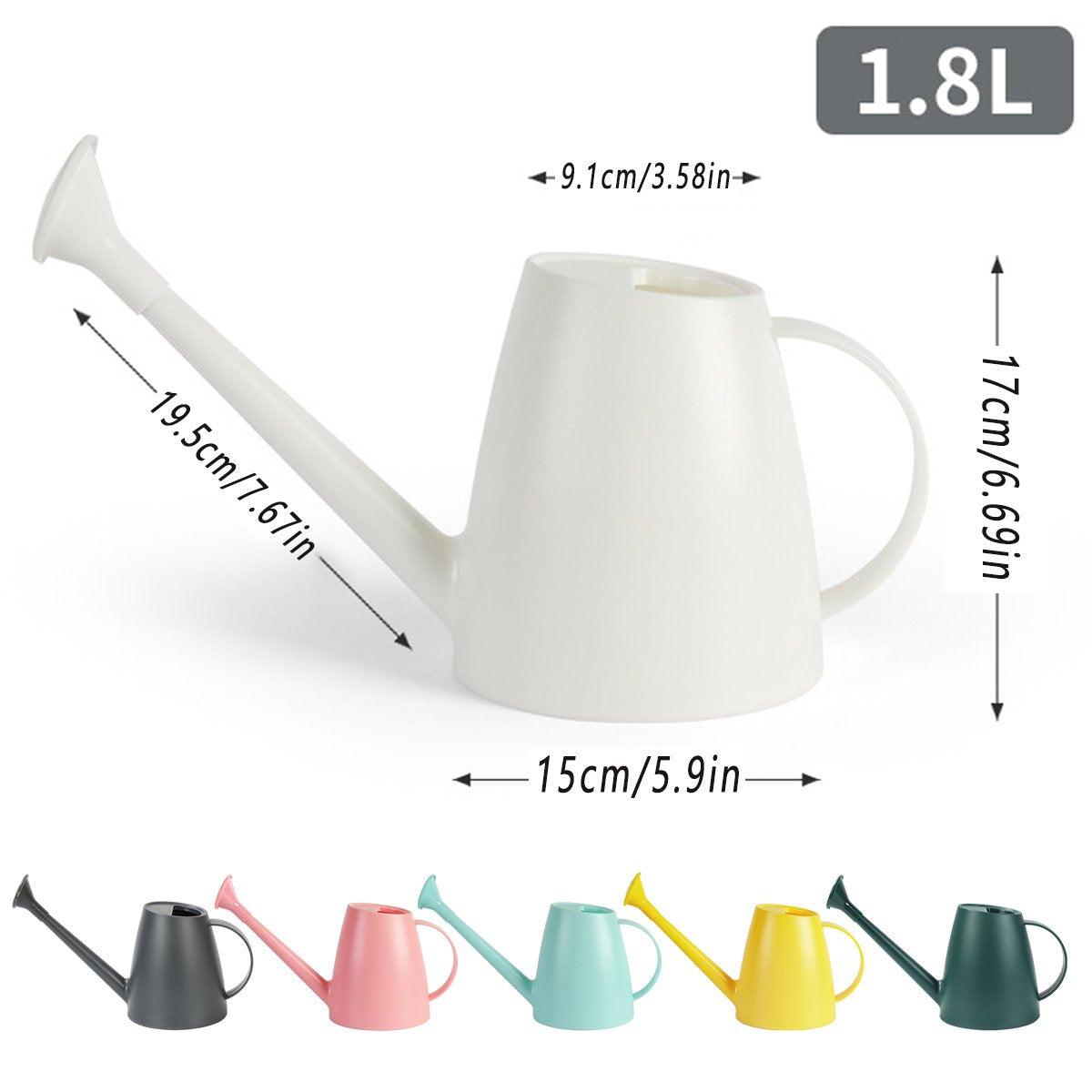 Long Spout Watering Can Garden Sprinkler Gardening Tools for Plants Flowers - Pink
