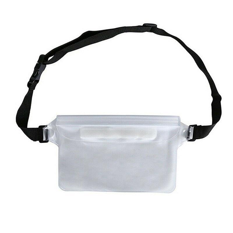 Waterproof Underwater Waist Belt Bum Bag Beach Swimming Boating Dry Phone Pouch - Green