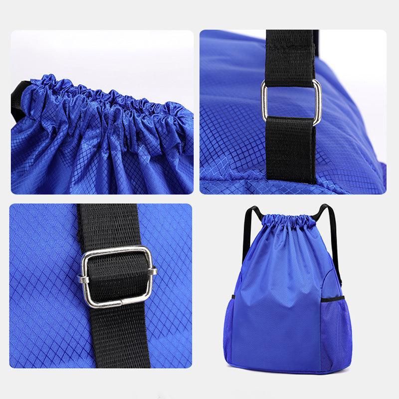 Sports Backpacks Large Capacity Waterproof Bag Sport Bag - Lake Blue