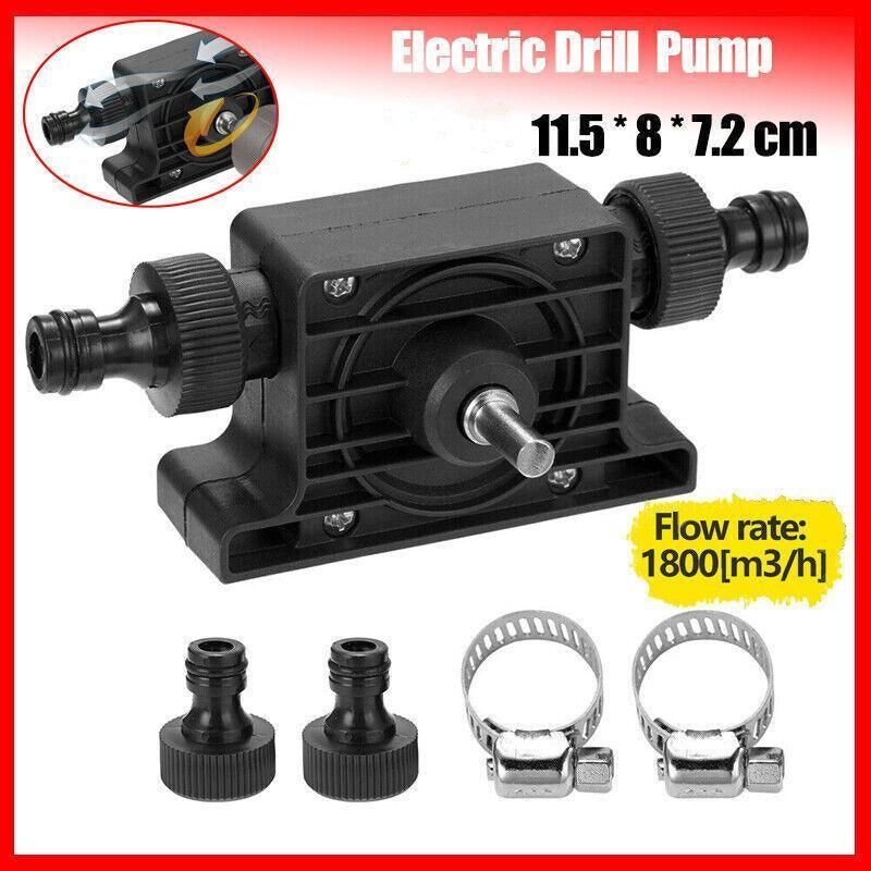 1Pack Self-Priming Transfer Oil Fluid Pumps Electric Drill Powered Water Pump