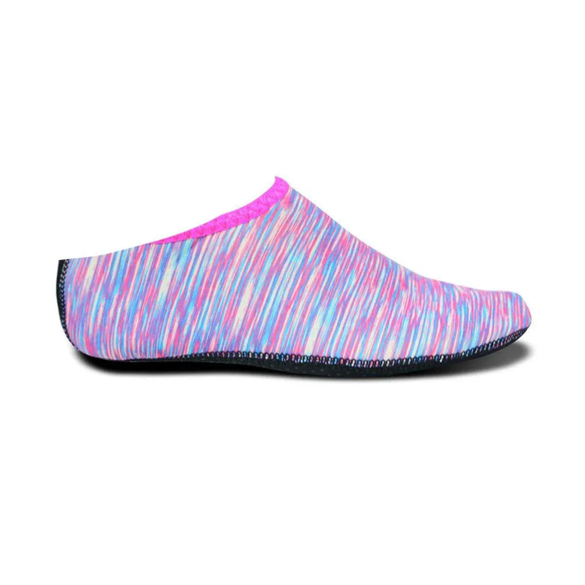 Unisex Water Shoes Slip On Aqua Socks Swim Surf Diving Yoga Exercise Reef Shoes - Purple-S