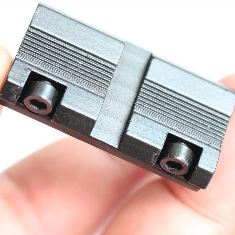 2Pcs/Pack Tactical 11Mm Dovetail To 20Mm Weaver Picatinny Rail Adapter Mount Au