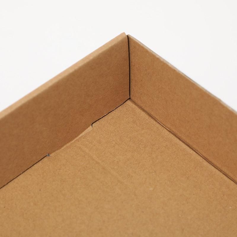 50pcs Bakery Cake Packaging Boxes with Visible Open Window Lunch Boxes - L