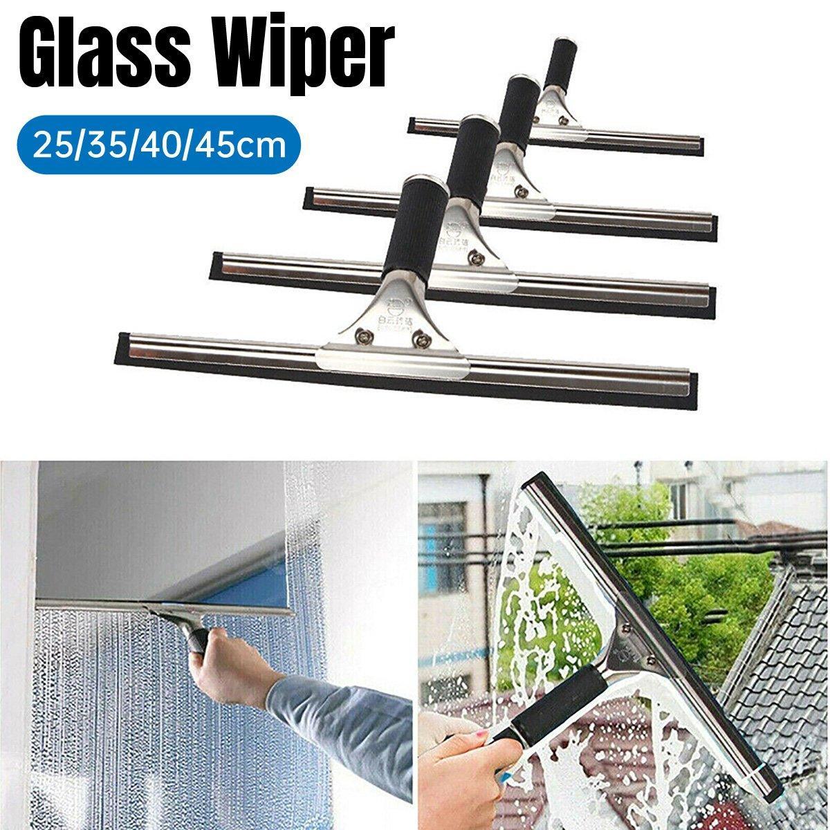 Household Wiper Bathroom Scraper Cleaning Tool for Glass and Floor Cleaning - 25CM