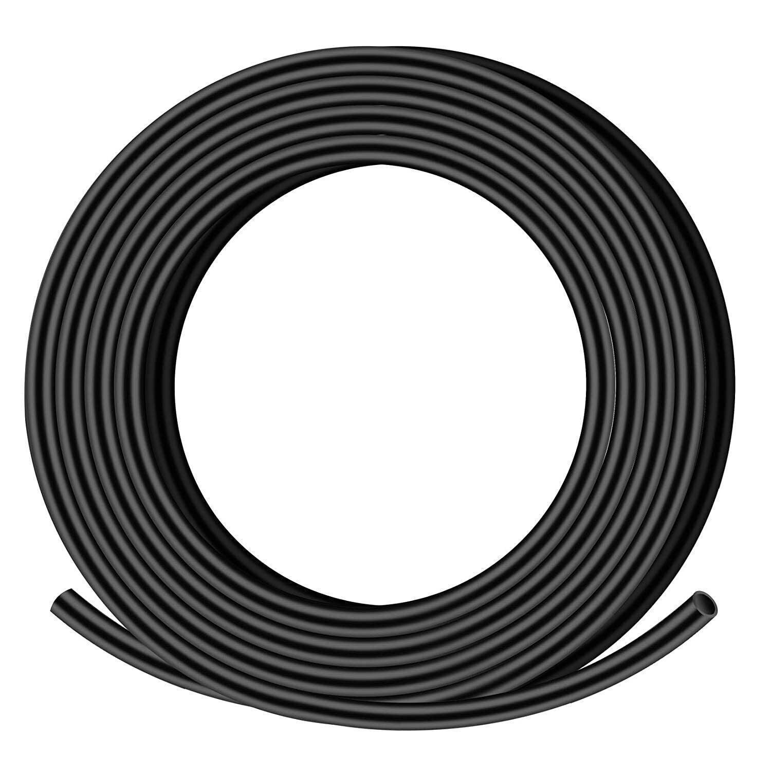 Grade Marine Heat Shrink Tubing 3:1 Wire Sleeve Glue Inside Fast Wrap Insulation Black - 6.4mm*1M