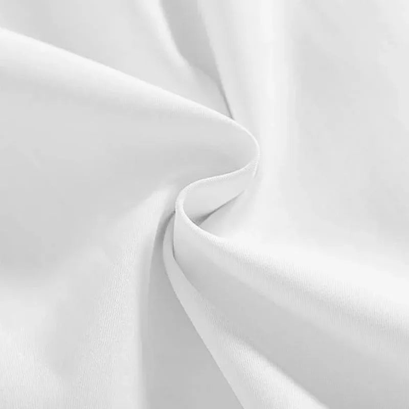 White Girls Peter Pan Collar Long Sleeve School Shirt with two button Adjustable Cuff - XL