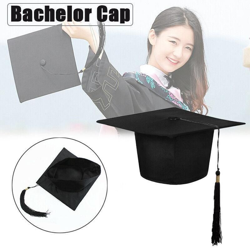 Mortarboard Graduation Hat Academic Cap Black Bachelor Master Chancellor Hat Au