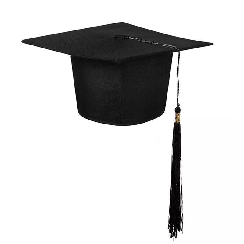 Mortarboard Graduation Hat Academic Cap Black Bachelor Master Chancellor Hat Au