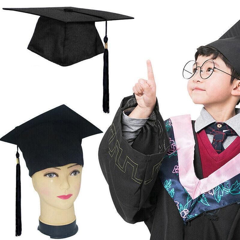 Mortarboard Graduation Hat Academic Cap Black Bachelor Master Chancellor Hat Au