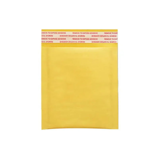 25PCS Poly Bubble Mailer Yellow Colour Multi-Size Plastic Padded Bag - 25PCS-23*29CM