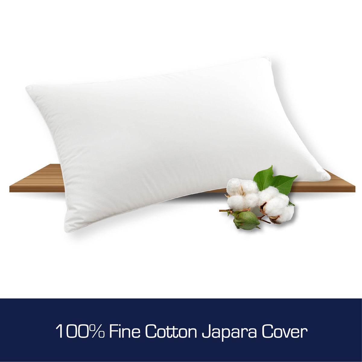 Luxor Australian Made Hotel Quality Pillow Standard Size Single Pack