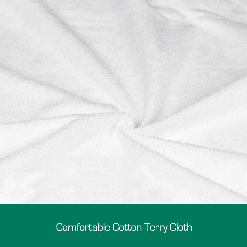 Woolcomfort Cotton Terry Fully Fitted Waterproof Mattress Protector King Size