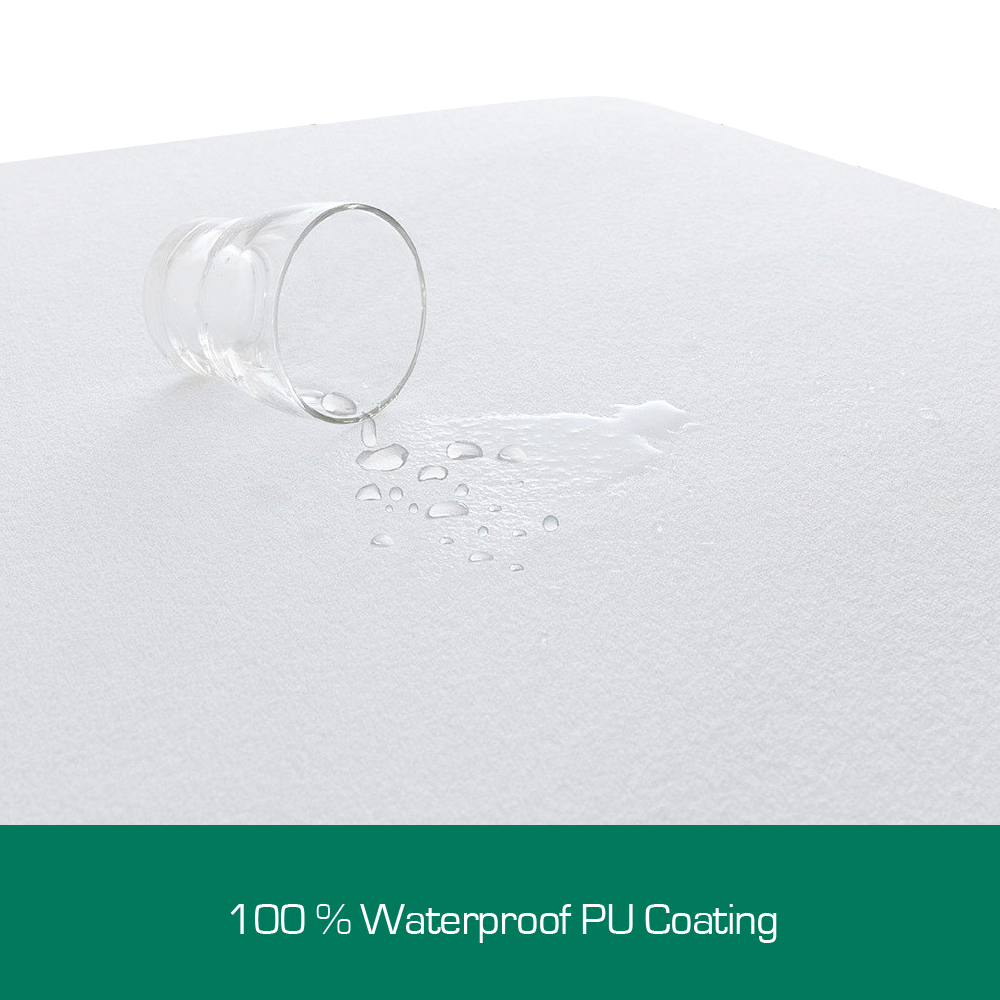 Woolcomfort Cotton Terry Fully Fitted Waterproof Mattress Protector King Size