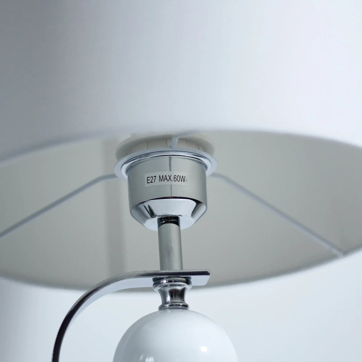 Rialto Table Lamp - White