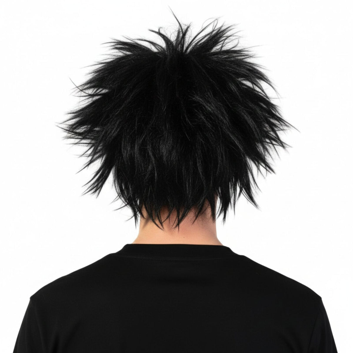 ROCKSTAR WIG Punk Costume Party Fancy Spiky Hair Disco Dress 70s 80s Rock