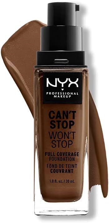 NYX Professional Makeup Can t Stop Won Full Coverage Foundation 22 Deep Cool