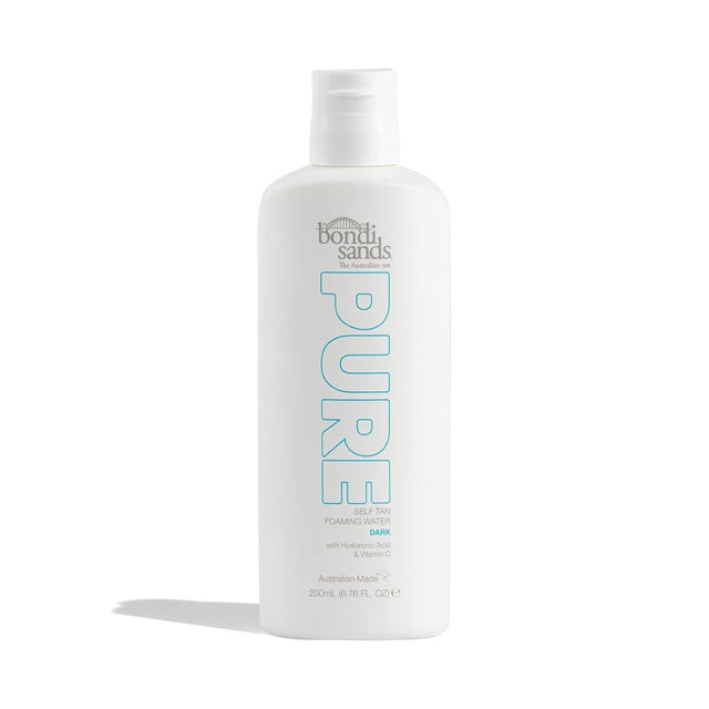 Bondi Sands 200ml Pure Self Tanning Foaming Water w/ Hyaluronic Acid Vegan