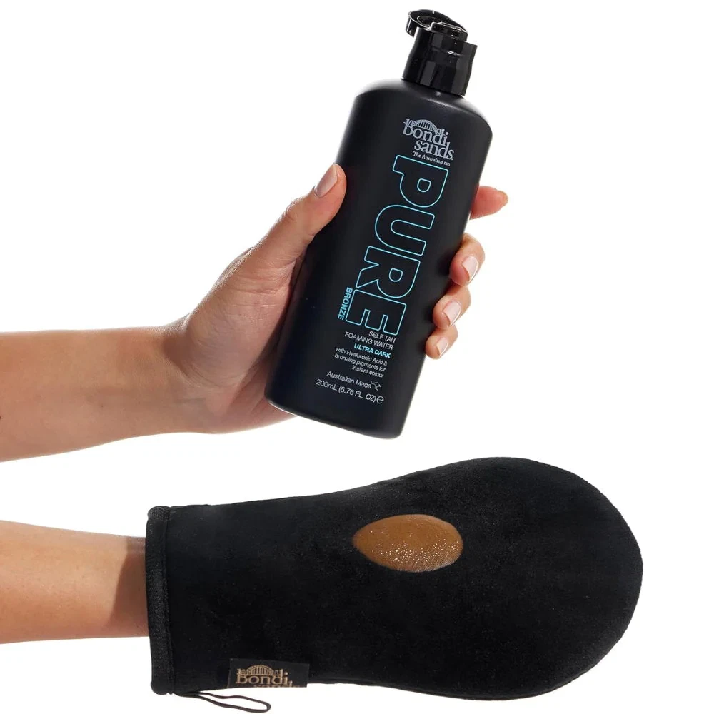 Bondi Sands 200ml Pure Bronze Self Tan Tanning Foaming Water Ultra Dark