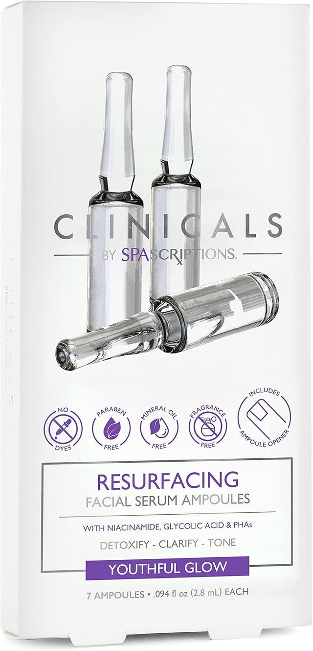 Spascriptions Clinicals Resurfacing Serum 7 2.8ml Acid PHAs Youthful Glow
