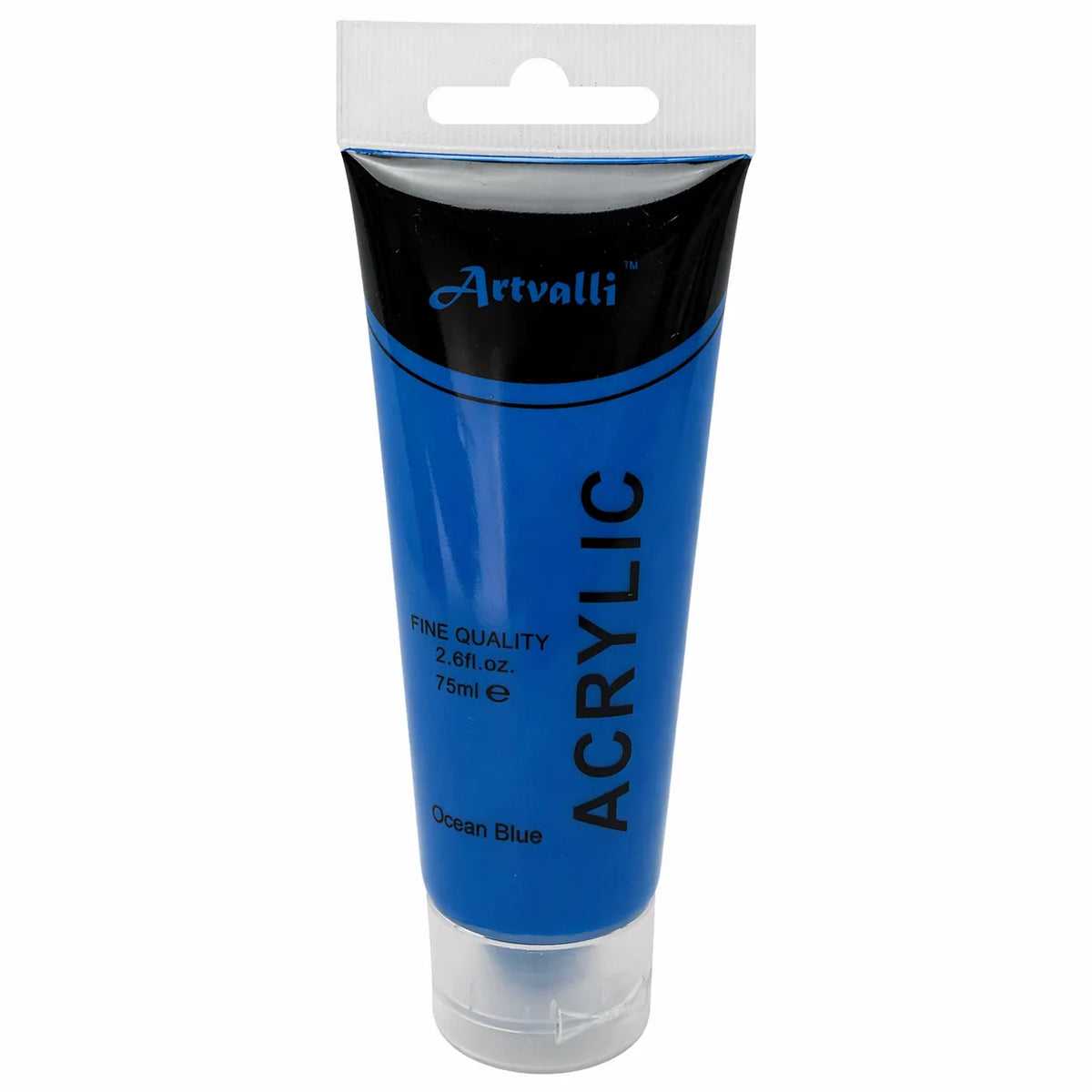 Acrylic Paint 75ml Tube Water Based Non Toxic Artist Craft - Ocean Blue