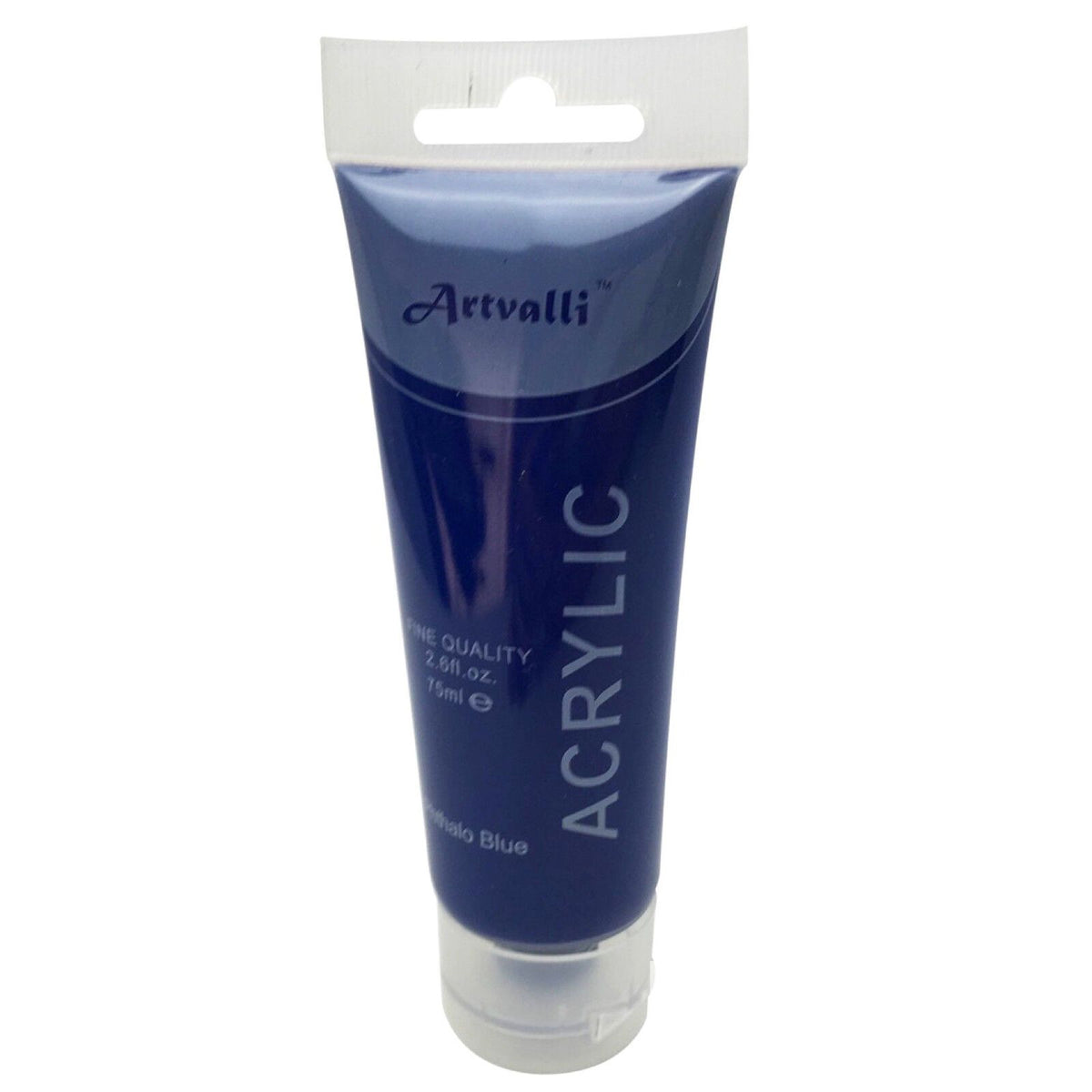 Acrylic Paint 75ml Tube Water Based Non Toxic Artist Craft - Phthalo Blue