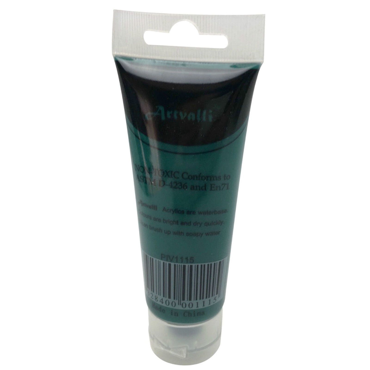 Acrylic Paint 75ml Tube Water Based Non Toxic Artist Craft - Phthalo Green