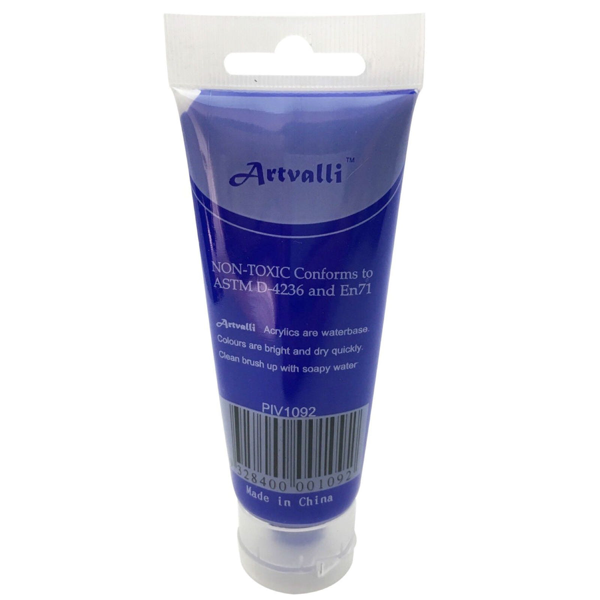 Acrylic Paint 75ml Tube Water Based Non Toxic Artist Craft - Ultramarine Blue
