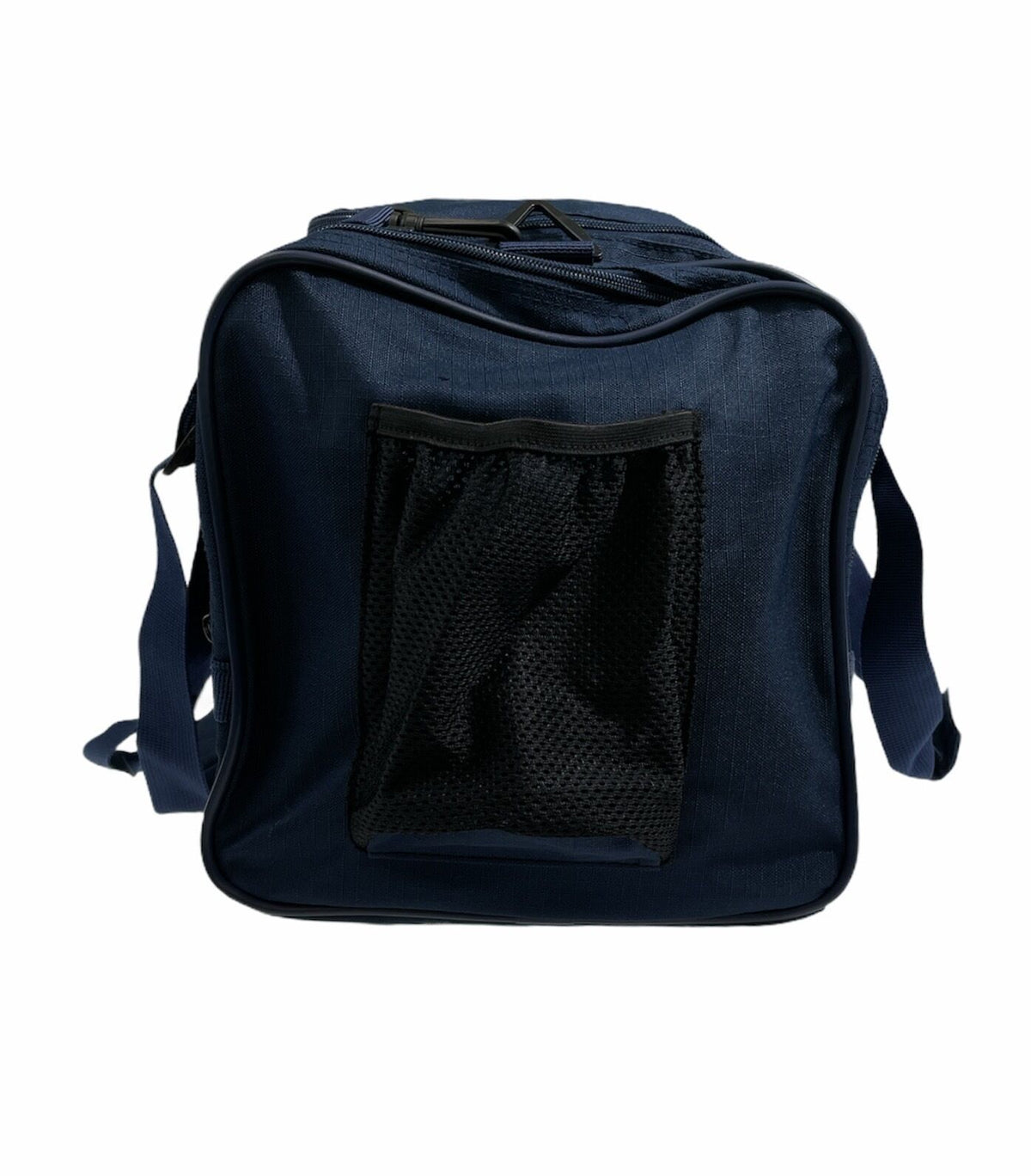 44L Foldable Duffel Bag Travel Gym Sports D-Zip Top Shoulder Strap - Dark Navy