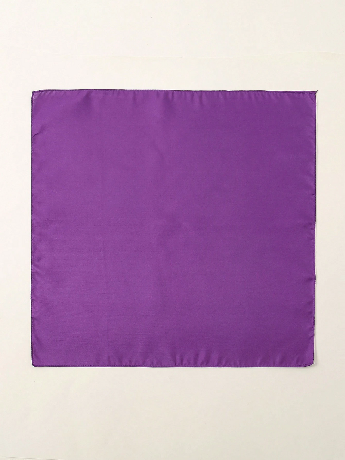 Plain Bandana 100% COTTON Head Wrap Durag Bandanna Summer Biker Scarf Mask - Purple