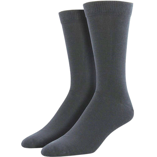 1 Pair Bamboo Derived Loose Top Socks Diabetic Style Circulation Grey 2-8
