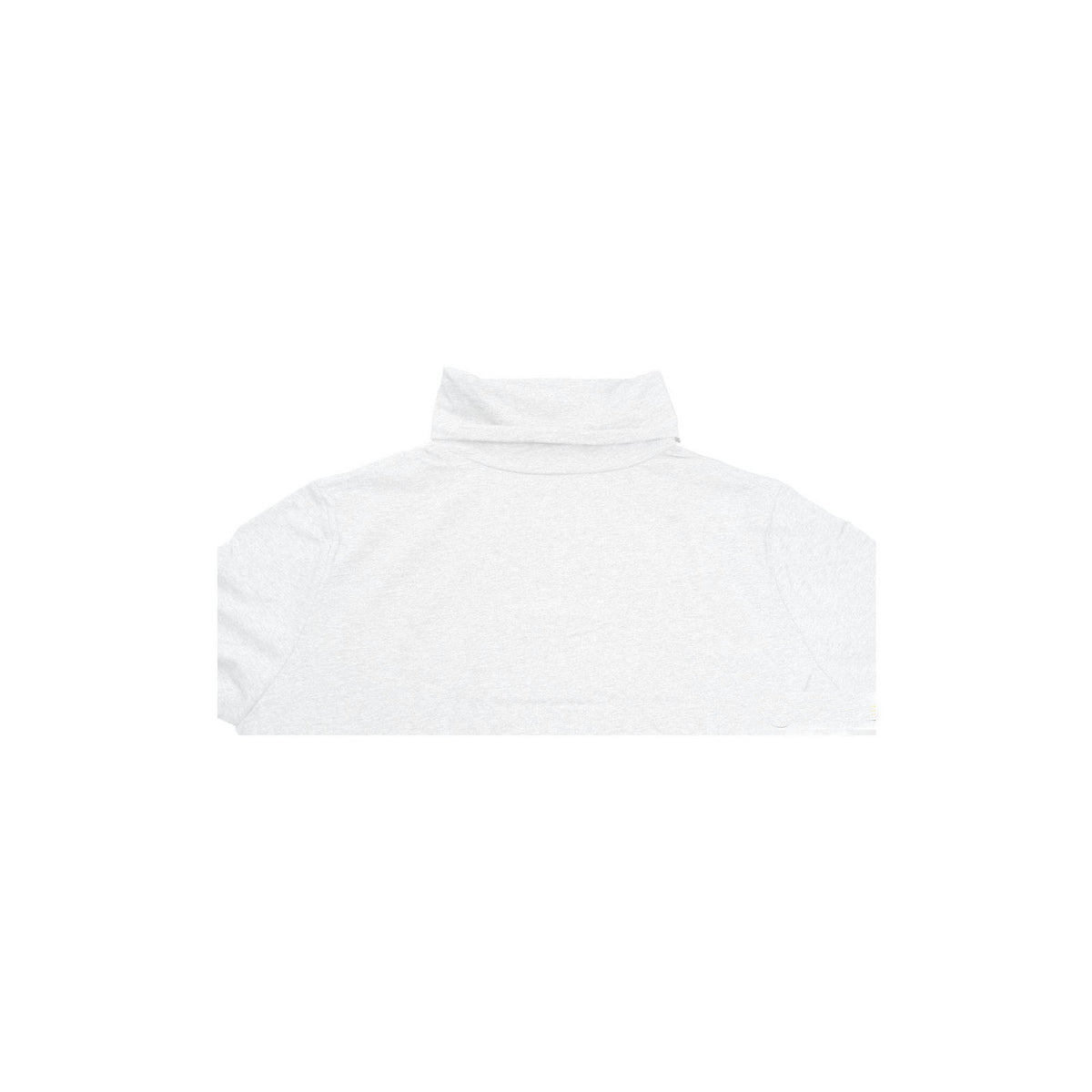 Ladies SKIVVY Womens Long Sleeve Plain Top Warm Turtleneck Cotton High Neck in White - L