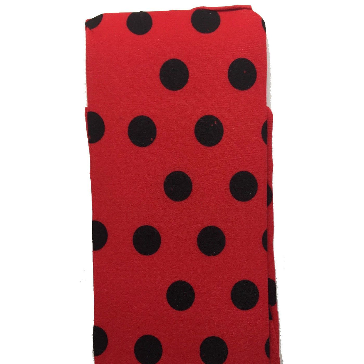 Over Knee Stay Up Stockings Hosiery Party Costume Socks - Ladybug Polka