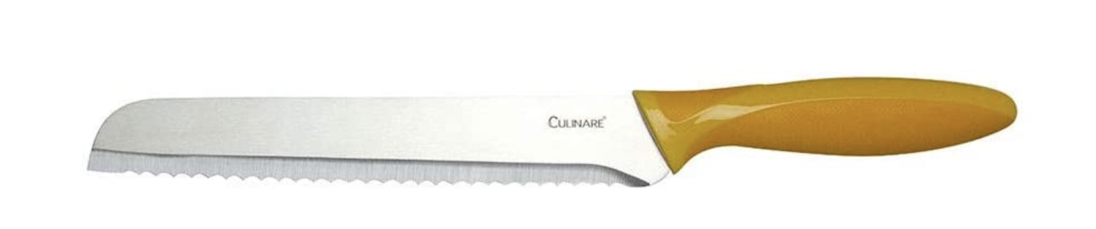 20.5cm Culinare Bread Knife Stainless Steel Kitchen Chef with Cover (Great for Sourdough)