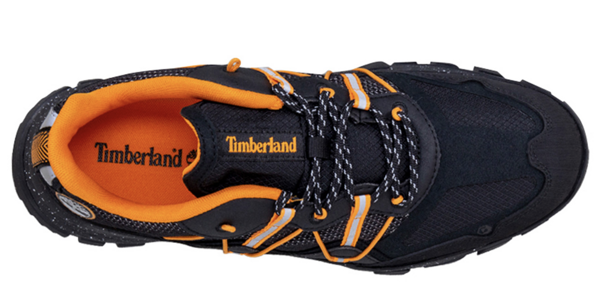 Timberland Mens Garrison Trail Hiking Sneakers Shoes Trekking Runners - Black - US 8