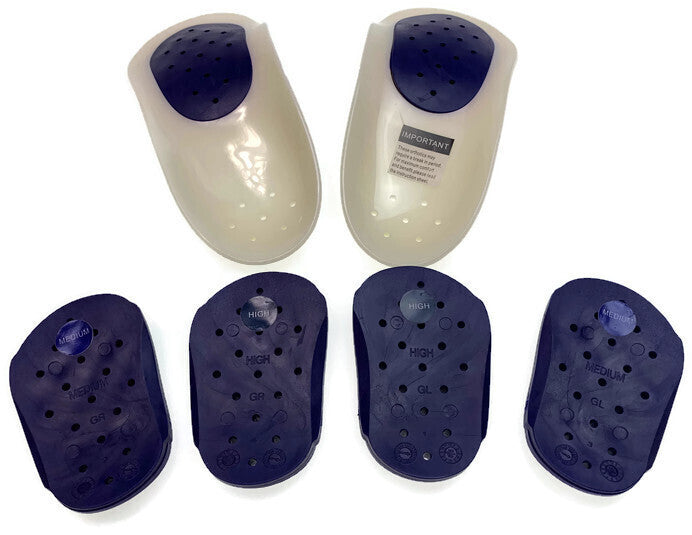 WALKFIT Orthotics 3/4 Insoles Walk Fit Foot Feet Support in Blue - C (Womens 6-6.5, Mens 5-5.5)